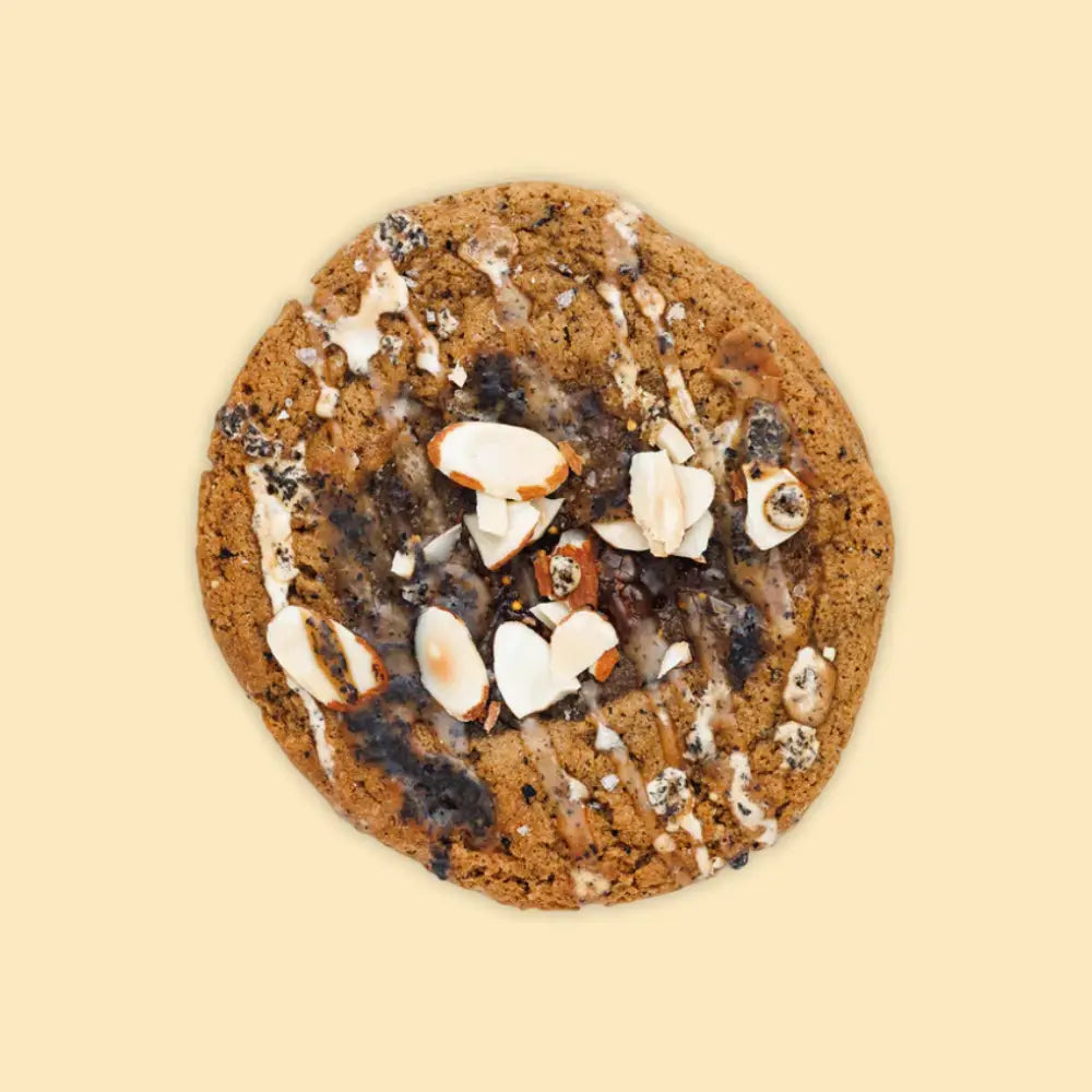 Earl Grey, Fig Jam, and Almond Cookie