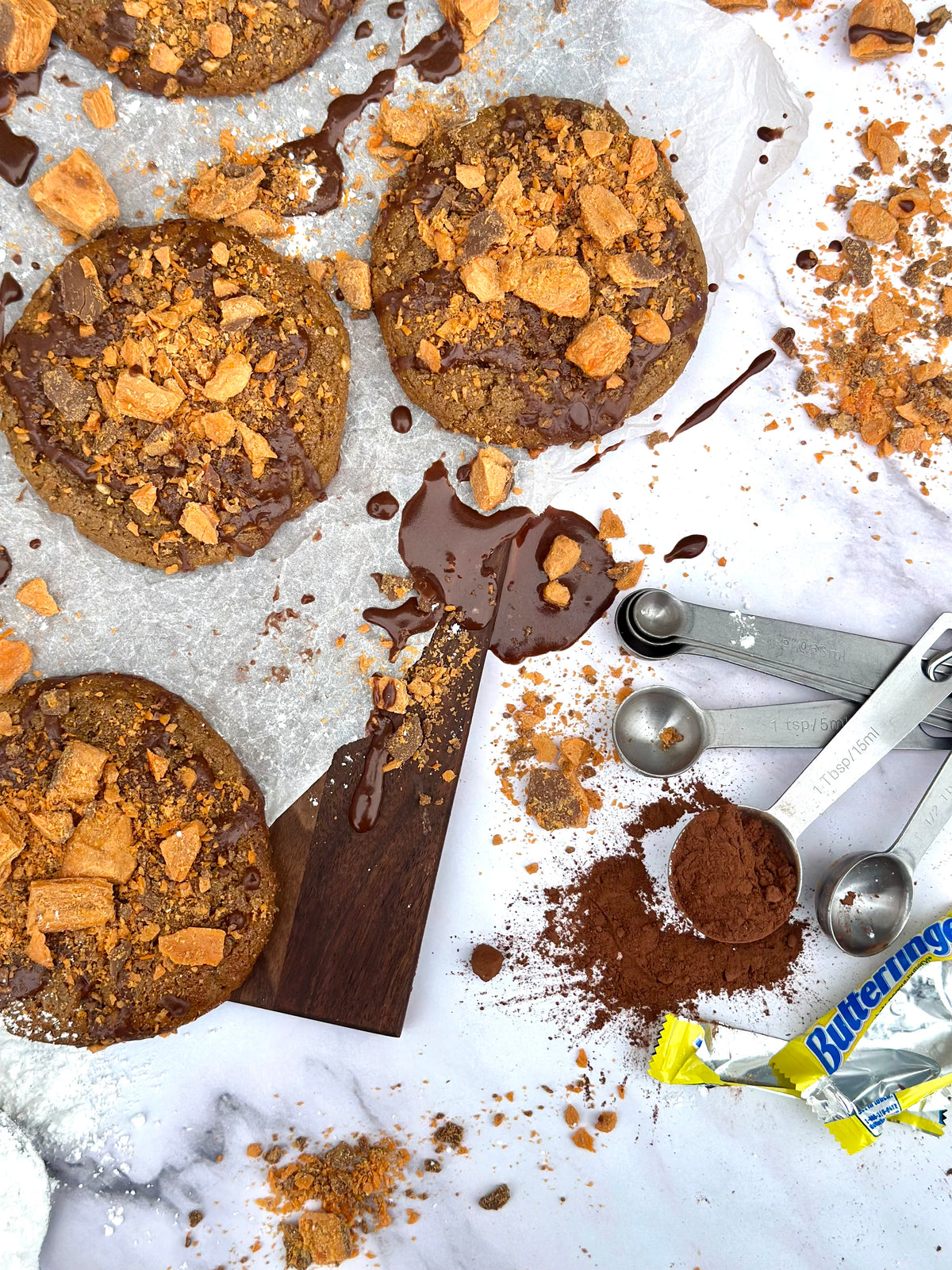 Peanut Butter - Brown Butter - Butterfinger Cookie